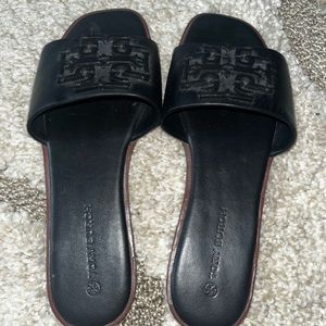 Tory Burch Double T Slide size 7